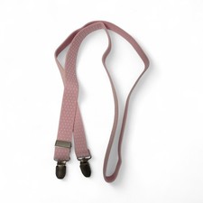 Pink and white Polka Dot Kids' Elastic One Piece Mitten Keeper Clip