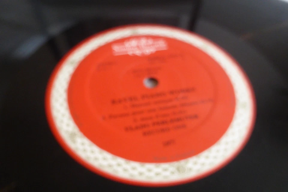 Ravel Piano Music Vol.1 Perlemuter UK ED1 NIMBUS 2101 Quadraphonic/ Stereo EX LP - Image 2 of 4