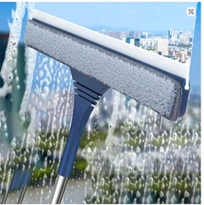 Anti-Slip Soft Rubber Window Glass Cleaner Scraper Household Tool