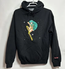 Urusei Yatsura Hook UPS Jeremy Klein Lum Hoodie Unisex Small Skateboard 