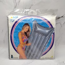 Vtg 1996 Intex The Wet Set Suntanner Inflatable Pool Float 72" X 30" New