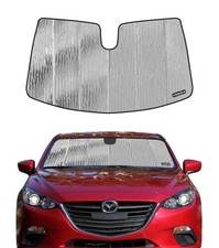 Pigenius Windshield Sunshade for Mazda 3 2014-2018 Sedan Hatchback , Rever...