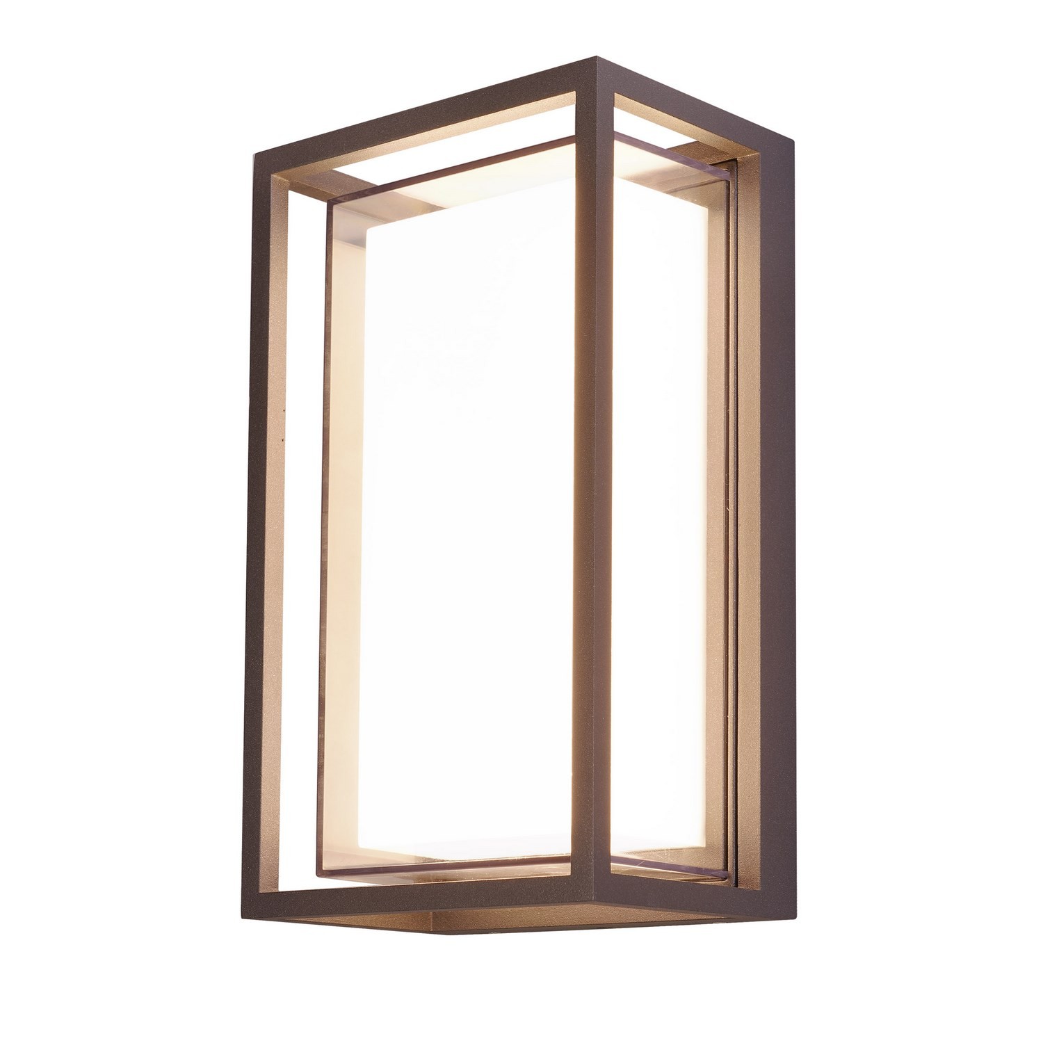 Applique LED Parete Leon 12W Corten IP65 CCT - Alta Resistenza