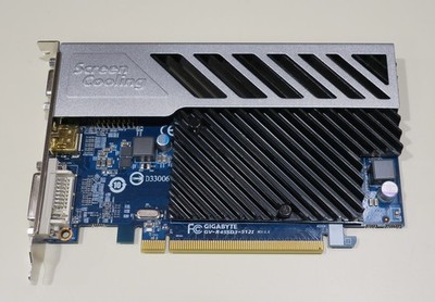 Gigabyte ATI Radeon HD 4550 512MB PCI-E Graphics Card with Passive Cooler