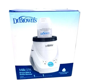 Dr. Le flux naturel de Brown MilkSPA Le lait maternel et la chaleur des bouteilles - blanc