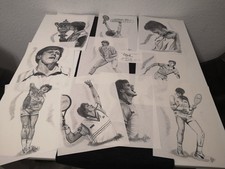 Boris Becker Collection Berlin 1990 &ndash; 10er Set Zeichnungsdrucke-exklusiv