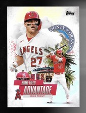 2025 Topps Series 1 Home Field Advantage Mike Trout #HA-6 Angels SSP