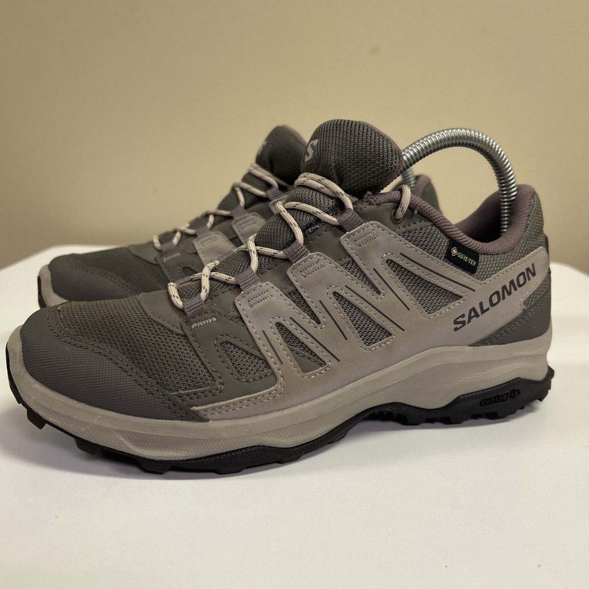 Salomon Women's Storen Low Hiking Shoes US 8 Gorp Gortex