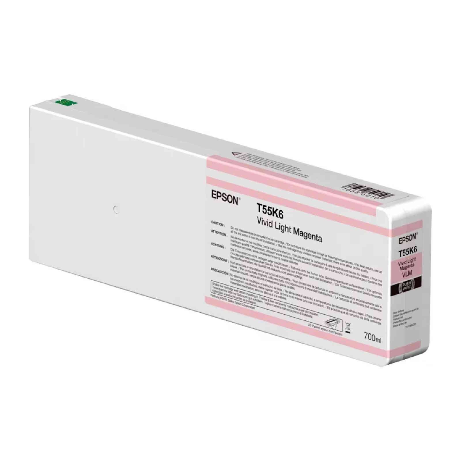 Epson T55K60N UltraChrome HDX/HD Vivid Light Magenta Ink Cartridge 700ml - Image 4