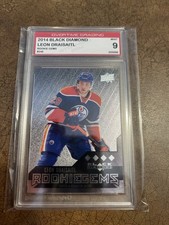 2014-15 Black Diamond Quad Diamond Rookie Gems Leon Draisaitl #248 Graded 9 Mint