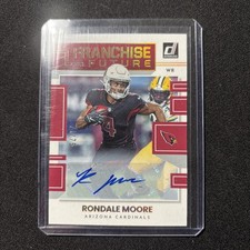 2022 Panini Donruss Franchise Futures Auto 71/75 Rondale Moore #RM Auto 1dt9