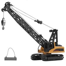 1:50 Engineering Crane Model Alloy Engineering Vehicle Static Model Toy HE