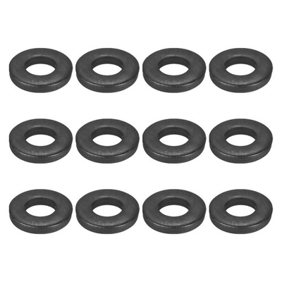 #ad #ad 12 Pcs Carbon Steel Flat Washer Fits M12 x 26mm x 5mm Black Washer Fits $17.93