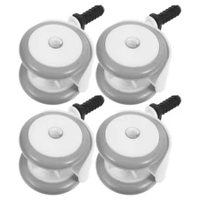  4PCS Swivel Stroller Wheels: Front or Back Wheels Replacement Silent Stem