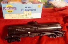 Santa Fe Single Dome 42' Tank Car 1574 Athearn Kit 1574 At&Sf 100801 Kadee Coupl