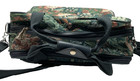 Atlantic Tapestry Weekender Travel Bag – Floral Pattern, Leather Trim — photo 8