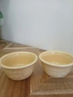 Set of 2 – Yellow Homer Laughlin HLC Fiesta Ware Small Bouillon Custard Bowls