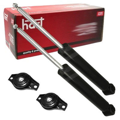 2x HART Stoßdämpfer + Domlager Hinten für FORD MONDEO 4 S-MAX GALAXY WA6
