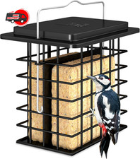 Suet Feeder for outside Hanging,Suet Bird Feeders for Outdoors,Suet Holder with
