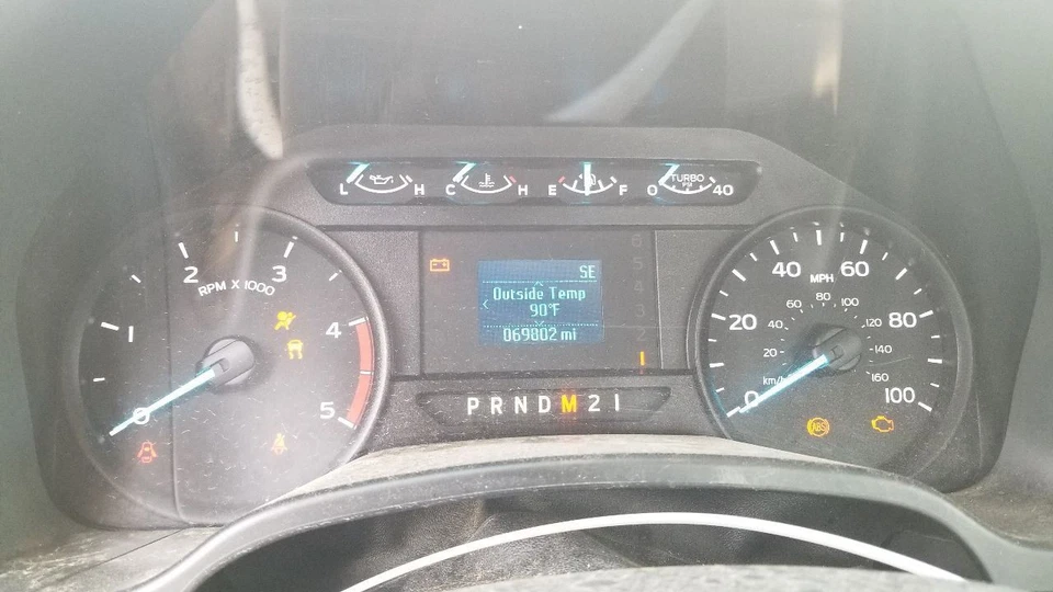 Cuadro de instrumentos velocímetro Ford F550 Super Duty XL 19 6,7 L KC3T10849EA Foto 2 de 4