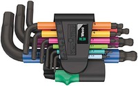 Wera 950/9 Hex-Plus WinkelschlüSselsatz Metrisch Blacklaser 9-Teilig