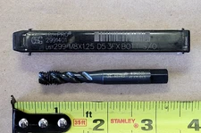 OSG M 8X1.25-D5 HY-PRO SPIRAL BOTTOMING TAP HSE 8710, 3 FLUTE