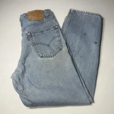 Vintage Levis 550 Relaxed Fit Jeans Mens Denim Blue 1998 Size 32x29 Please Read
