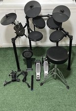 Alesis Nitro Mesh Kit 8 Piece Electronic Drum Set With Throne Kick Pedal Sticks