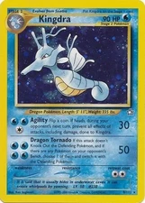 Pokémon TCG - Kingdra - 8/111 - Holo - Rare - Neo Genesis [Moderately Played]
