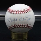 Mike Trout Signed Game-Used Rawlings OML Baseball Auto Michael Nelson ZJ21293