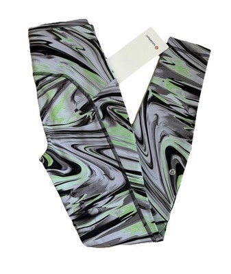 LULULEMON SWIFT SPEED HIGH RISE LEGGINGS 28  PAWM COLOR SIZE 4