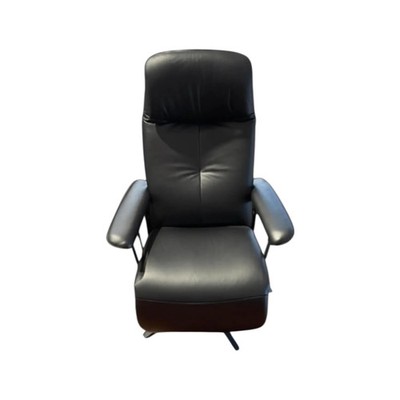 himolla Relaxsessel Easyswing 7357 Leder 24 Longlife Black Schwarz