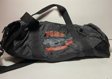 Bolso de Gimnasio de Lona Puma Vintage Paquete Retro Años 80 Grande Rojo Negro Vida Silvestre