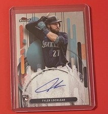 2025 Topps Finest Tyler Locklear AUTO Rookie Card