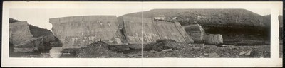 Photo:Bayless Dam on Freemans Run, Austin, Pa. which burst Sept. 30, 1911