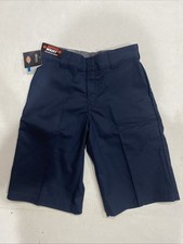 Dickies Men's Shorts Regular Fit 13" Inseam Active Waist Dark Navy WR670DN NWT
