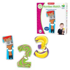 : Match It - Number Match - 20 Correcting Puzzle Sets Teaching Numbers - Pre...