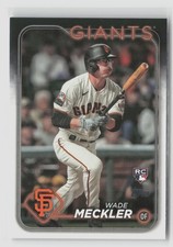 Wade Meckler #458 2024 Topps Rookie Rc Giants