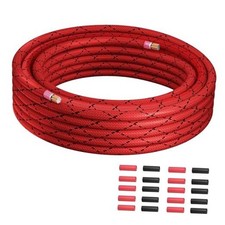 8 Gauge Wire 20 FT, Primary Automotive Power or Ground Wire, Battery 20FT Red