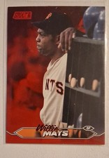 2024 Topps Stadium Club - Willie Mays #248 Red Foil