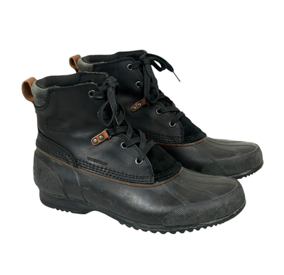 SOREL: Ankeny Duck Boot Sorel Ankeny Boots Black - Walmart.com main image 3
