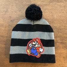 Super Mario Acrylic YOUTH Beanie Toboggan Hat