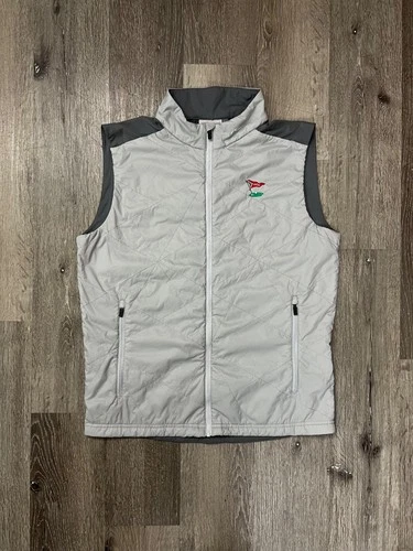 KJUS x Los Angeles Country Club LACC Retention Quilted Zip Golf Vest Men's M/50 - product listing photo