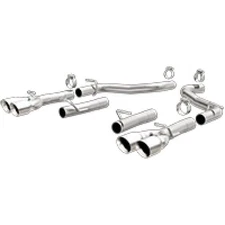 Magnaflow Axle-Back, SS, Fits 2.5in, Quad Split Rear 3.5in Tip 2015 Dodge