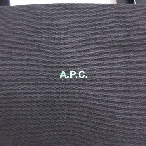 vp40 A.P.C. Jjjjound Logo Tote Bag With Tag Black K207560 0530 Men'S Women'S - Picture 6 of 10