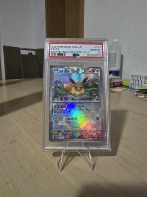 Eevee / Evoli Masterball PSA 10 - Terastal Festival - Japanisch / Japanese #125