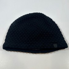 Lululemon Beanie Black Merino Wool Knit Hat One Size OS