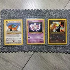 VINTAGE Pokemon Black Star Movie Promo Cards - Dragonite, Mewtwo & Entei - NM