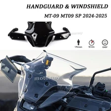 Accessories Handguards Protection W/Windshield For Yamaha MT-09 MT09 2024-2025