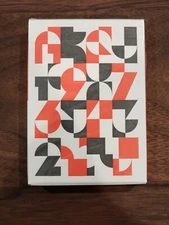 Just Type Playing Cards - 1st Edition by Art of Play